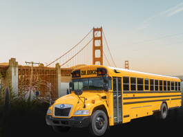 San Francisco School Field Trip Bus Rental