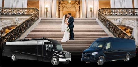 San Francisco Wedding Bus Rental