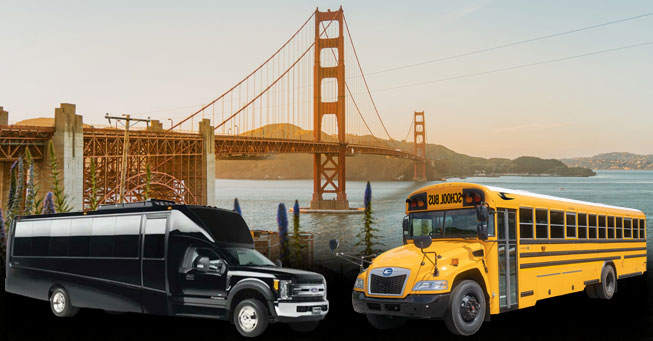 San Francisco School Field Trip Bus Rental