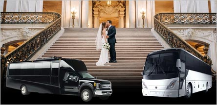 San Francisco Wedding Bus Rental